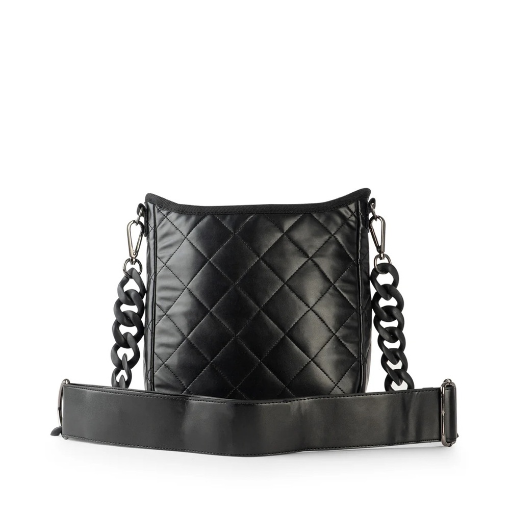 HAUTE SHORE Black Quilted Shoulder Bag